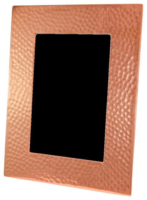 Hammered Copper Picture Frame 5 X7 Contemporary Frames Hammered Copper Picture Frame