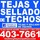 Tejas y Sellado de Techos
