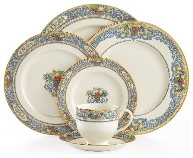 Lenox Autumn Piece China Set Service For Traditional Dinnerware Sets By Tableware