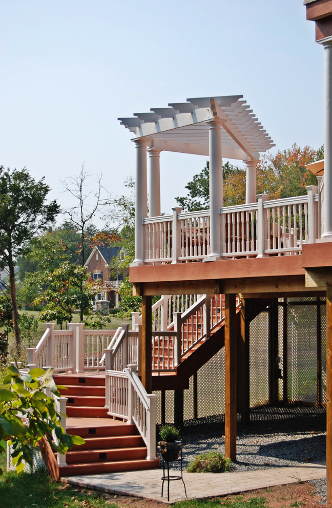 Design ideas for a tropical deck in DC Metro.
