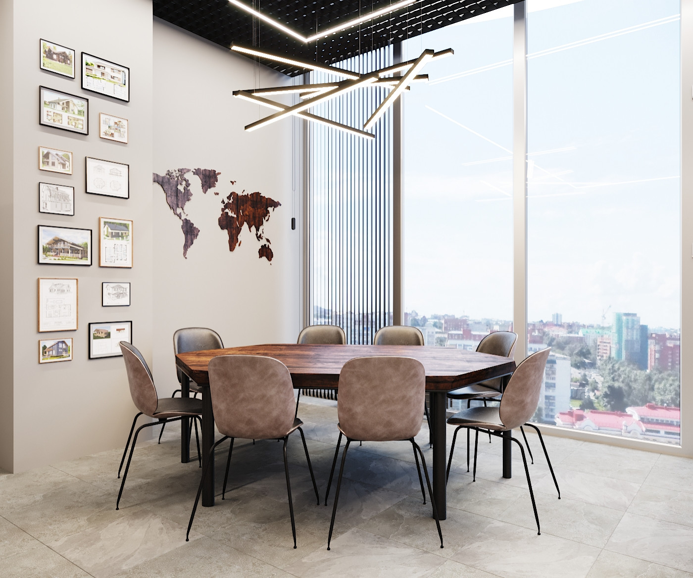 Реализованный проект офиса