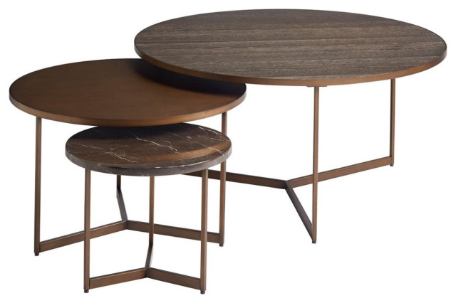 Cagney Bunching Tables - Transitional - Coffee Table Sets - by Zin Home