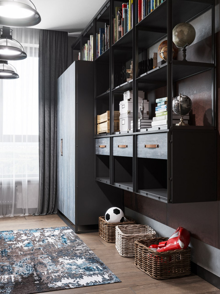 Прилофтованная четырехкомнатная квартира из трёшки в ЖК КОКОС