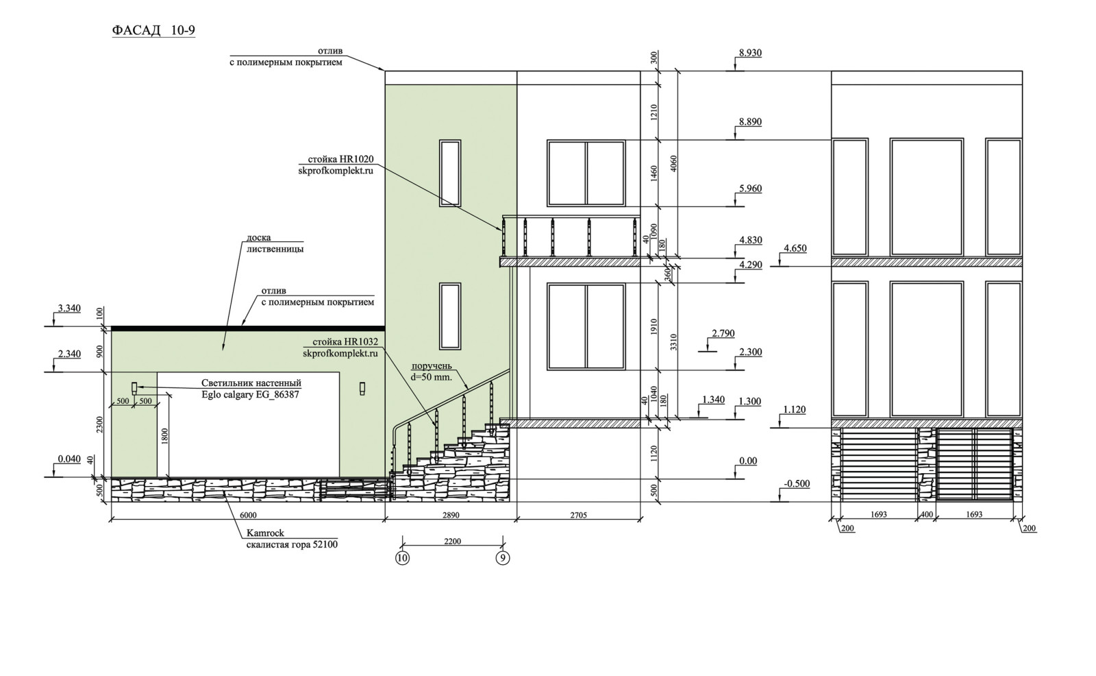 Экстерьер дома в Николиной поляне