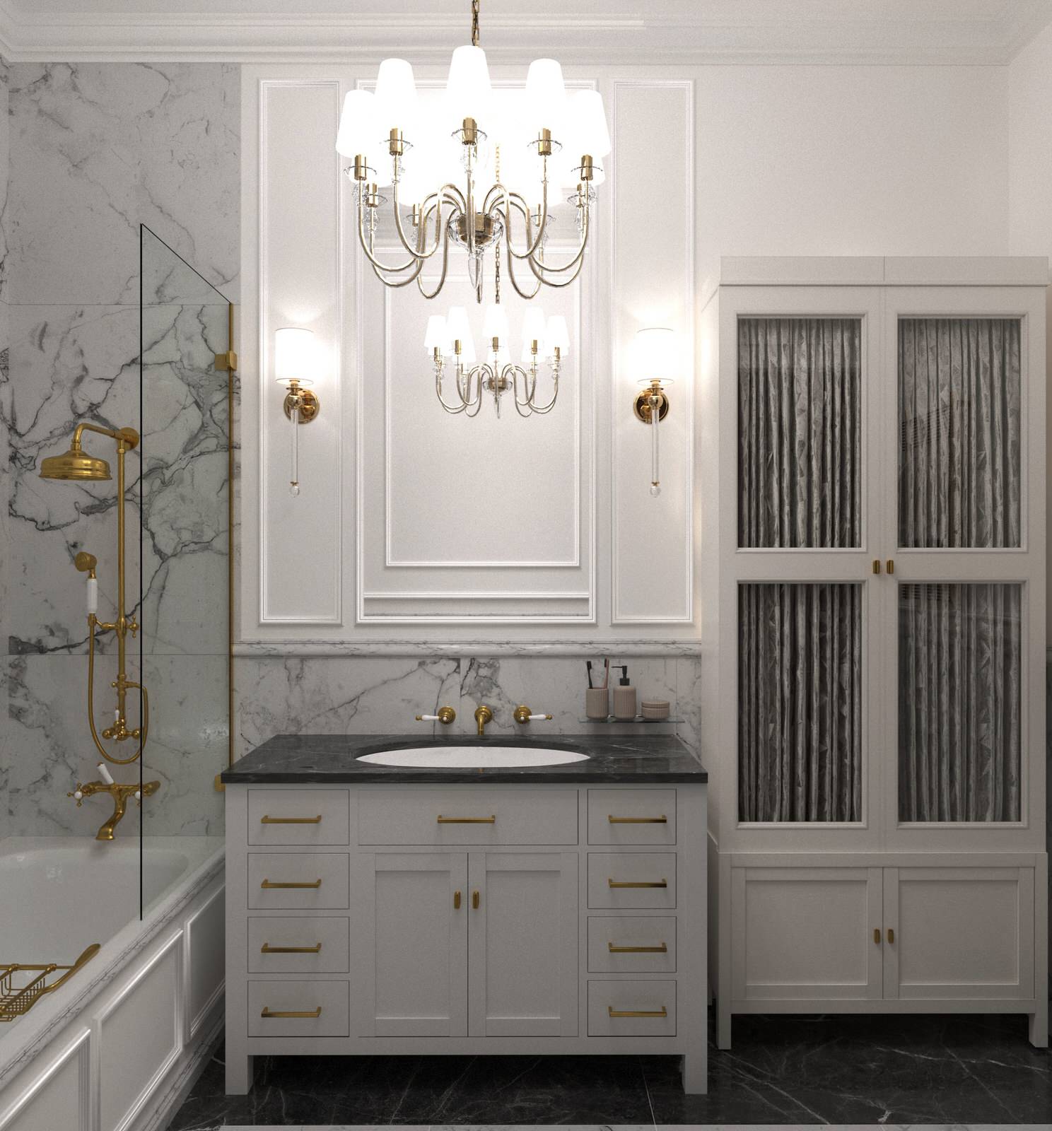 Спальня в классике