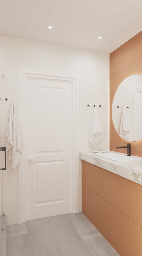 Дизайн душевой комнаты и санузла для квартиры в г. Казань