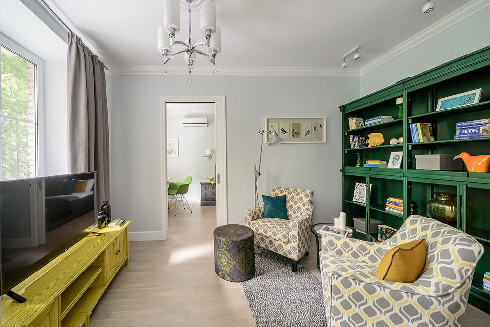 Наши пуфы в интерьере 2