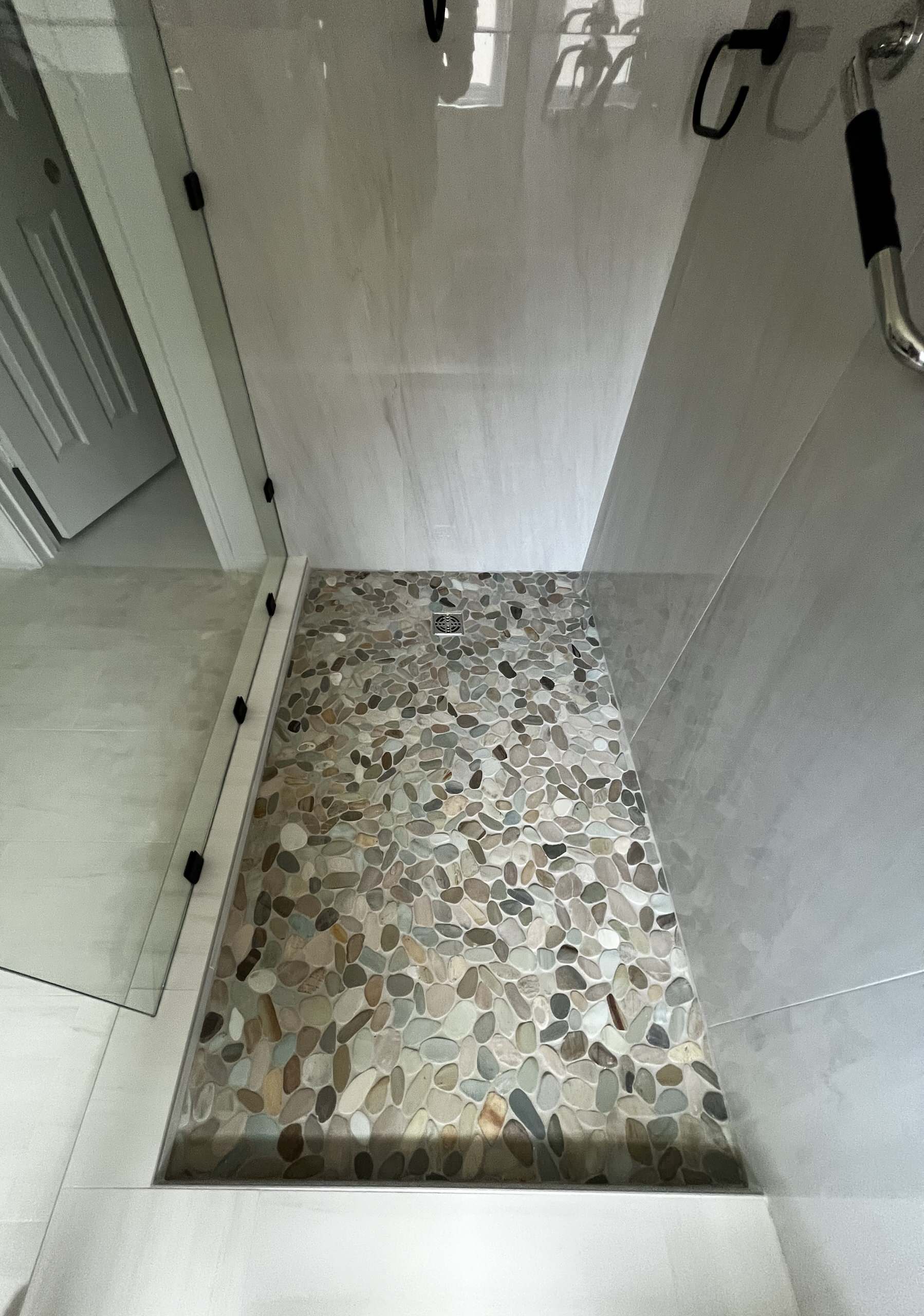 Contemporary Master Bathroom Remodeling in Katy, TX