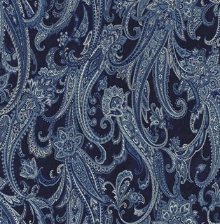Navy Blue Paisley Wallpaper Farmhouse Wallpaper By American Wallpaper Design Navy Blue Paisley Wallpaper Farmhouse Wallpaper By American Wallpaper Design