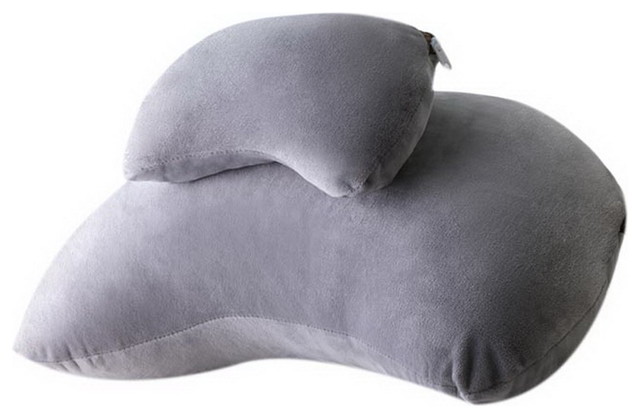 Double Layer Head Office Pillow With Arm Support For Noon Rest