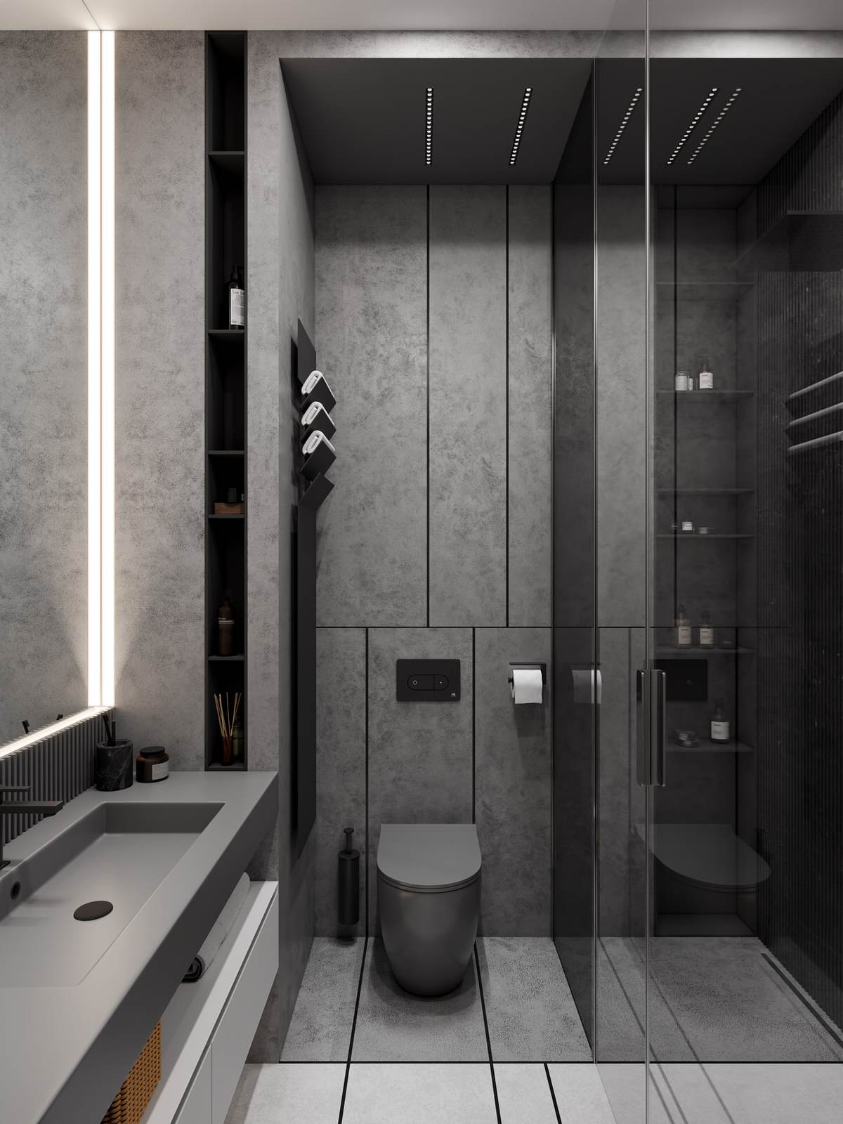 Дизайн трёхкомнатной квартиры в ЖК "Дом на Зелейной | Санкт-Петербург | Россия |