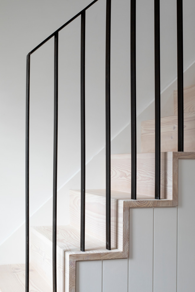 Photo of a scandinavian staircase in Sussex.