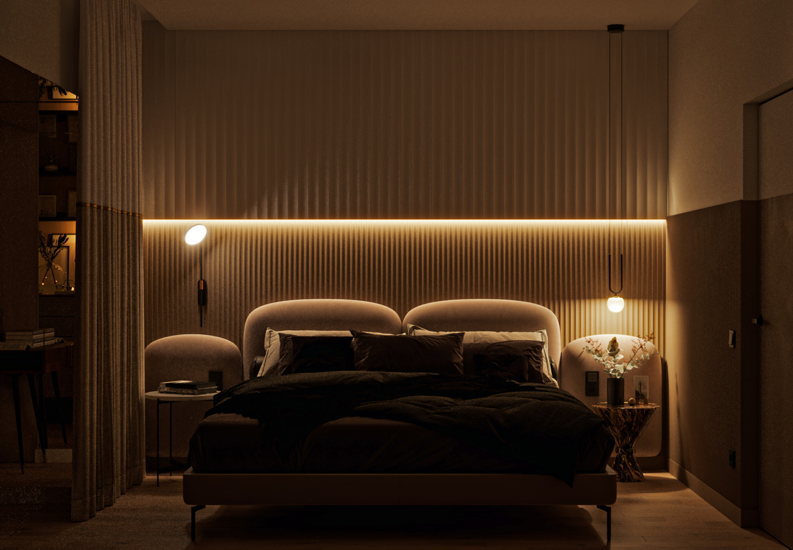 Теплый проект квартиры на севере