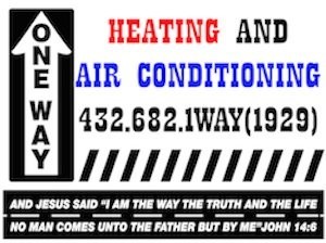 One way hot sale heating and air