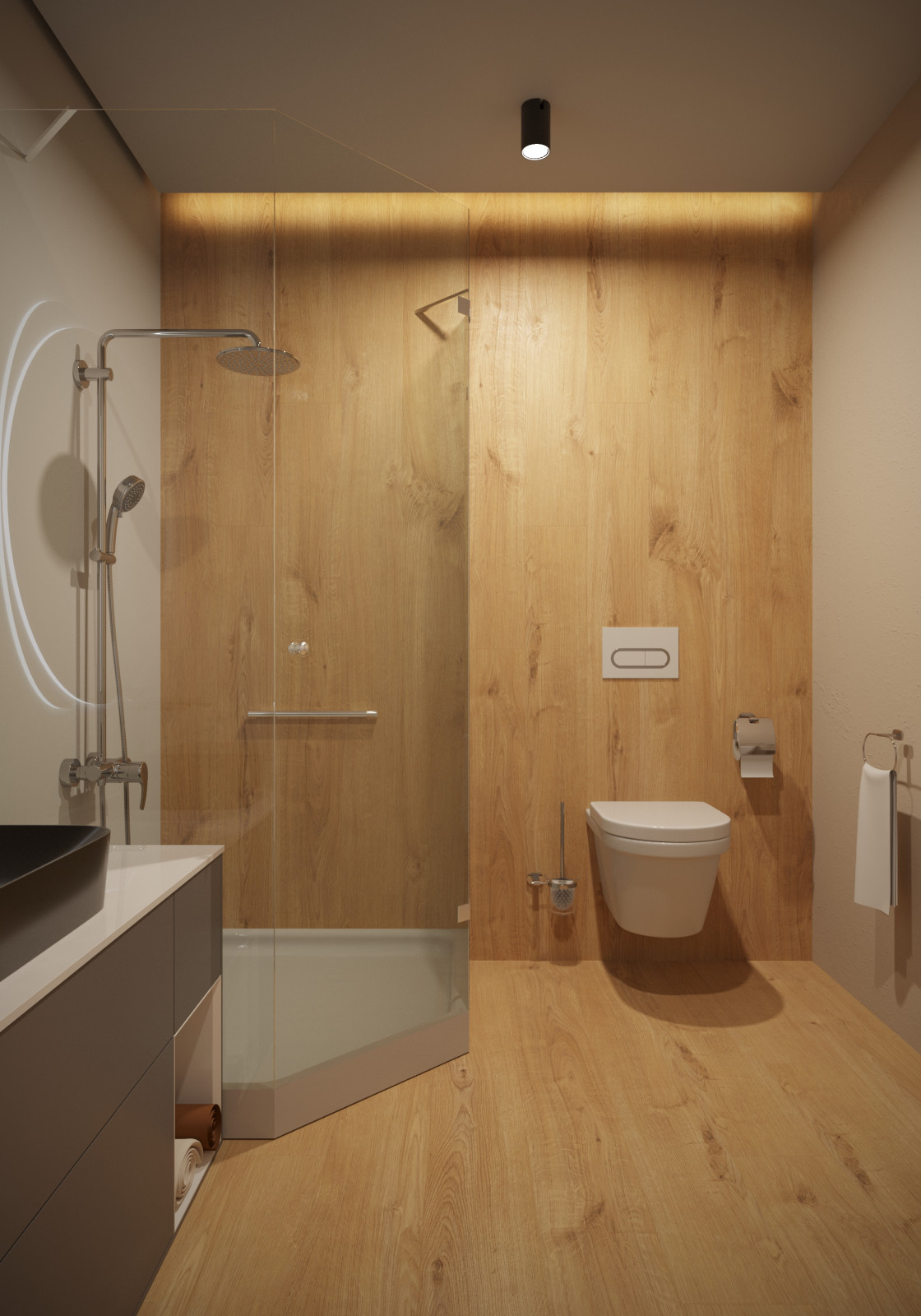 Гостевой дом в проекте загородного дома Mountain House