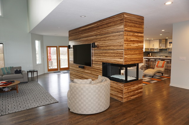 Kitchen Remodel trendy-dagligstue