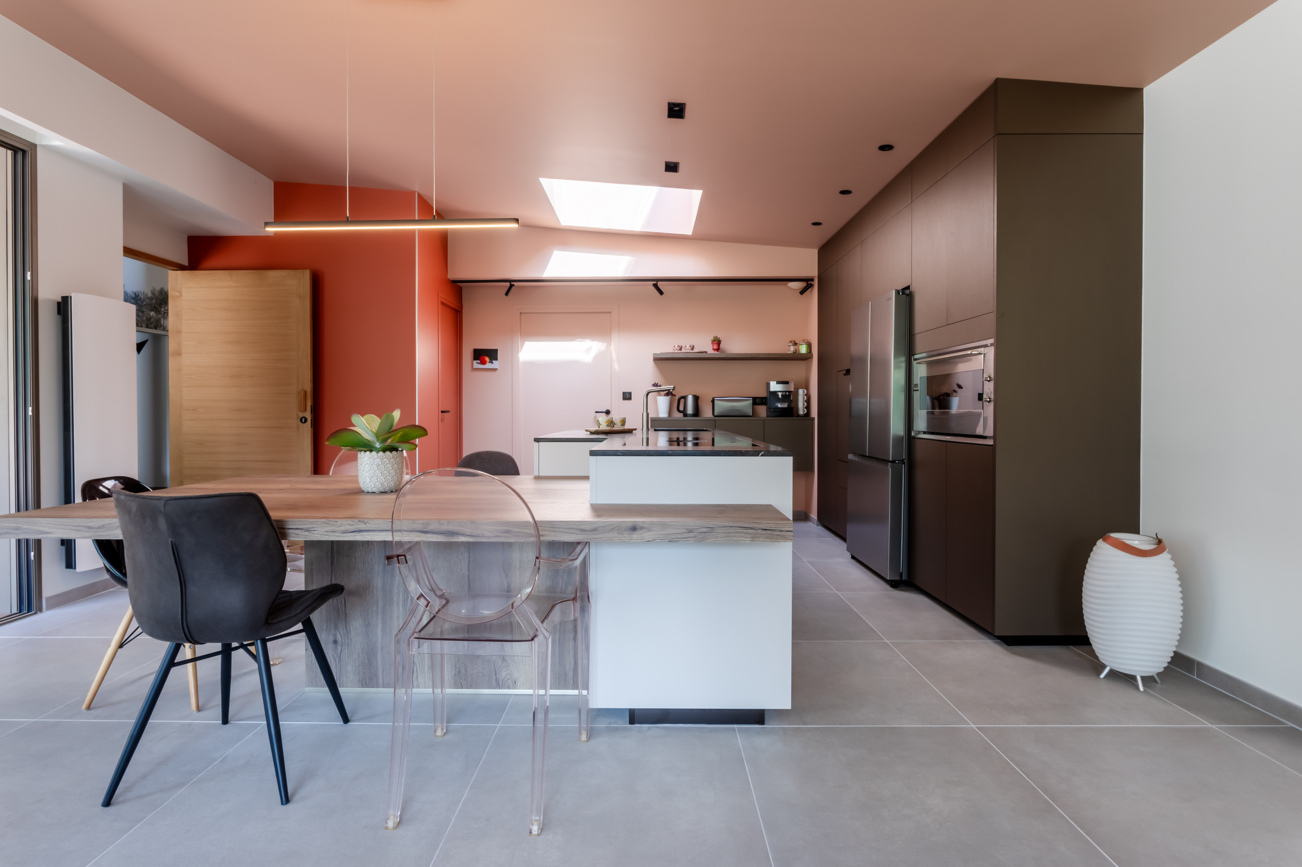 Rénovation d'une cuisine dans une maison neuve