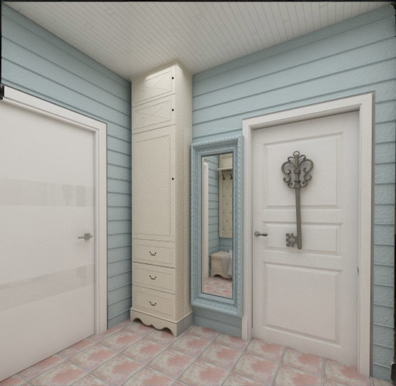 Прихожая в загородном доме