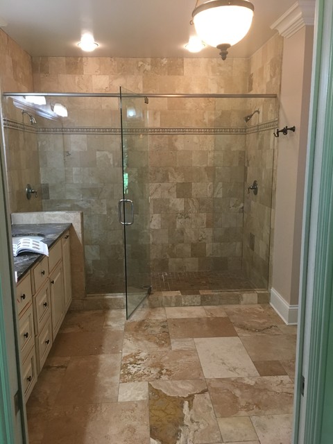 BEFORE - master bath contemporaneo-cuarto-de-bano
