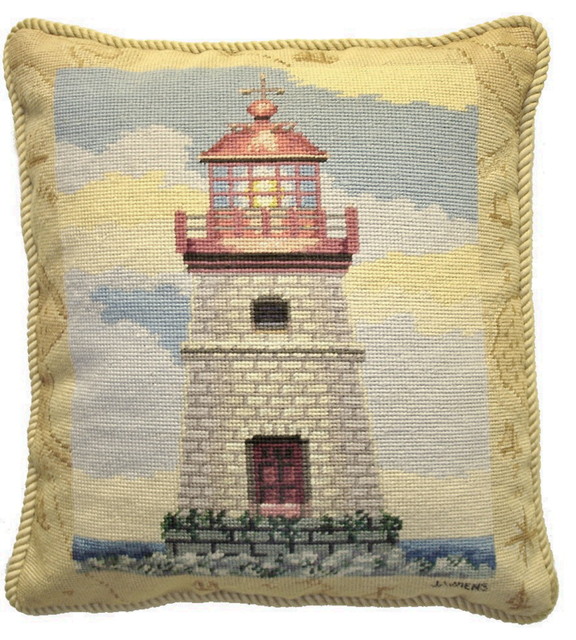 lighthouse throw pillows