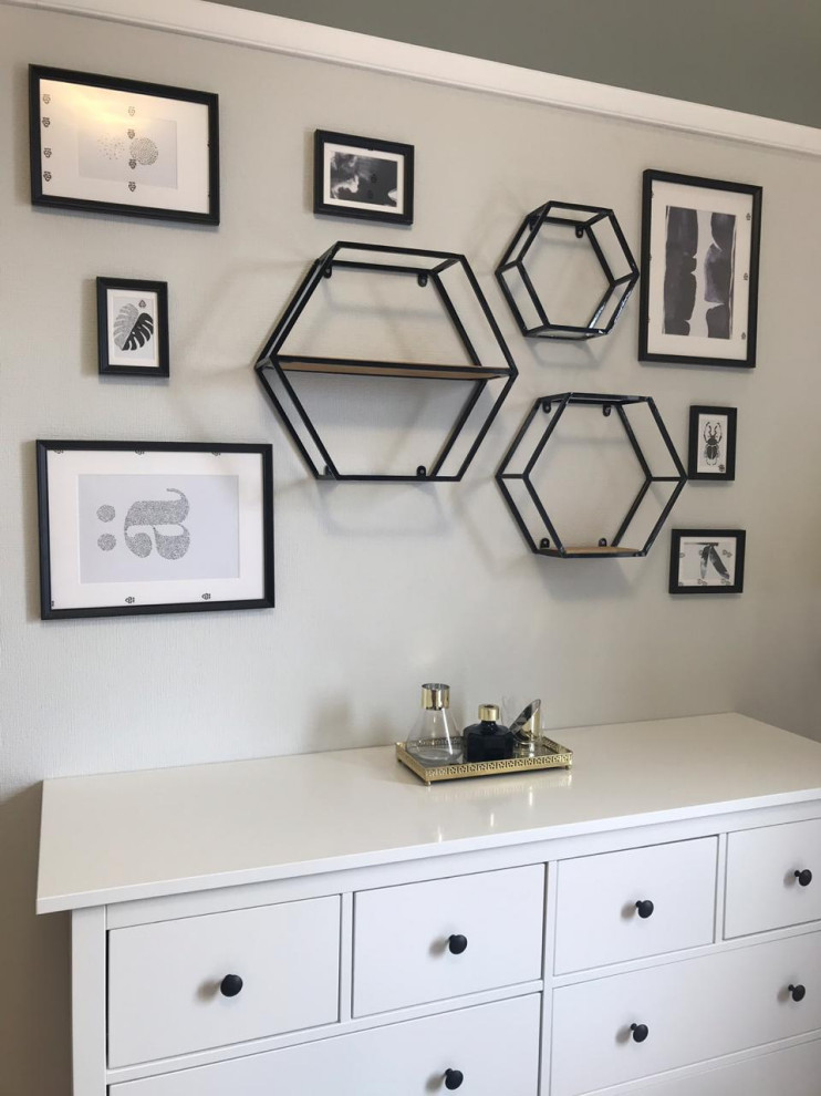 Шестиугольные дизайнерские полки