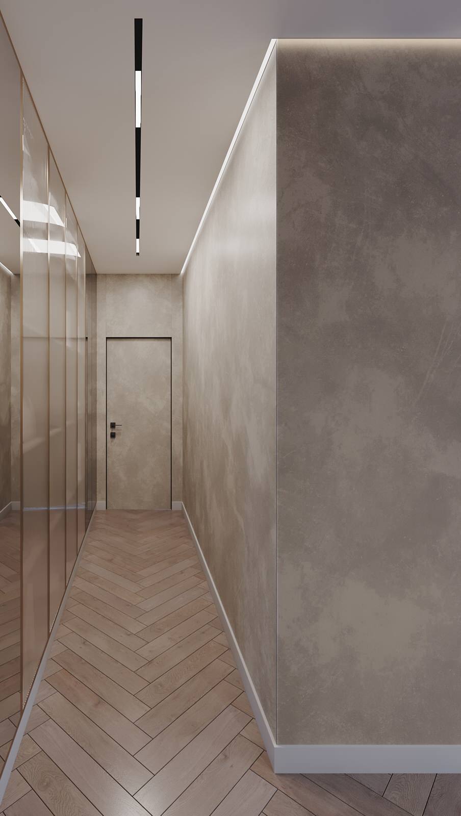 Дизайн проект апартаментов Аура