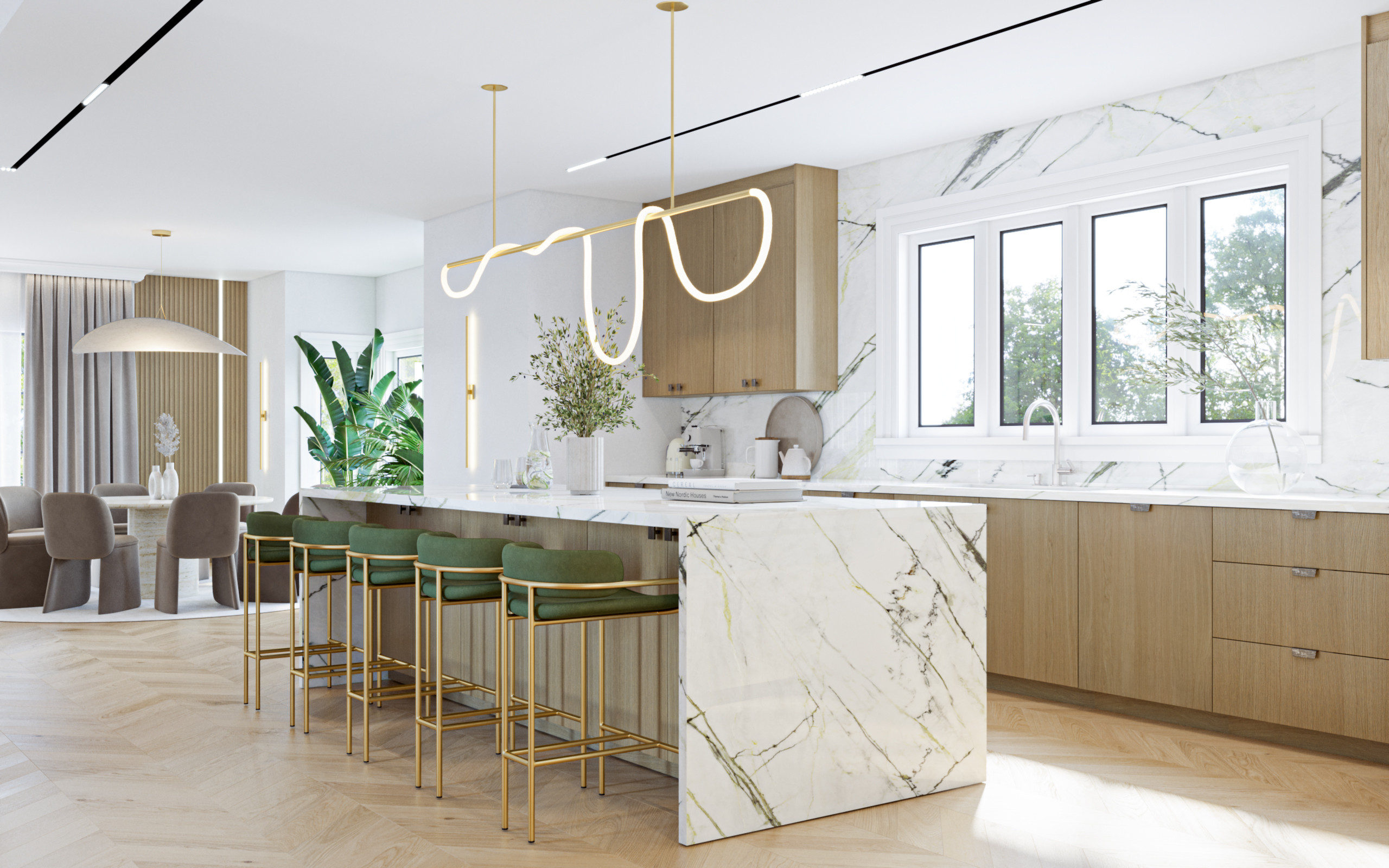 Custom Transitional Home Remodel