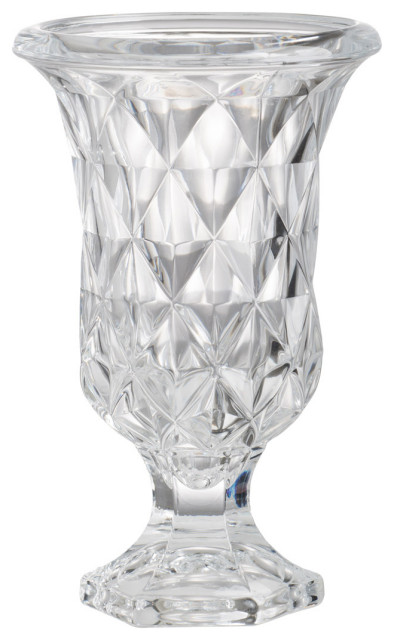 Diamond Vase, Clear