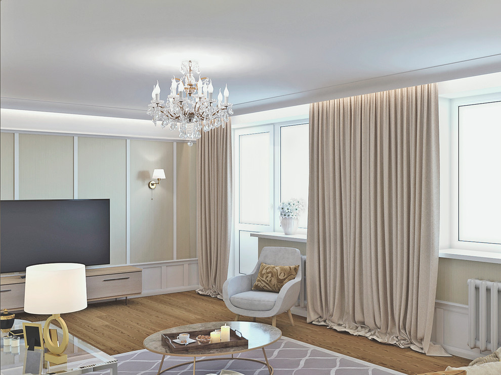 Дизайн гостиной, 22 кв.м., г. Уфа