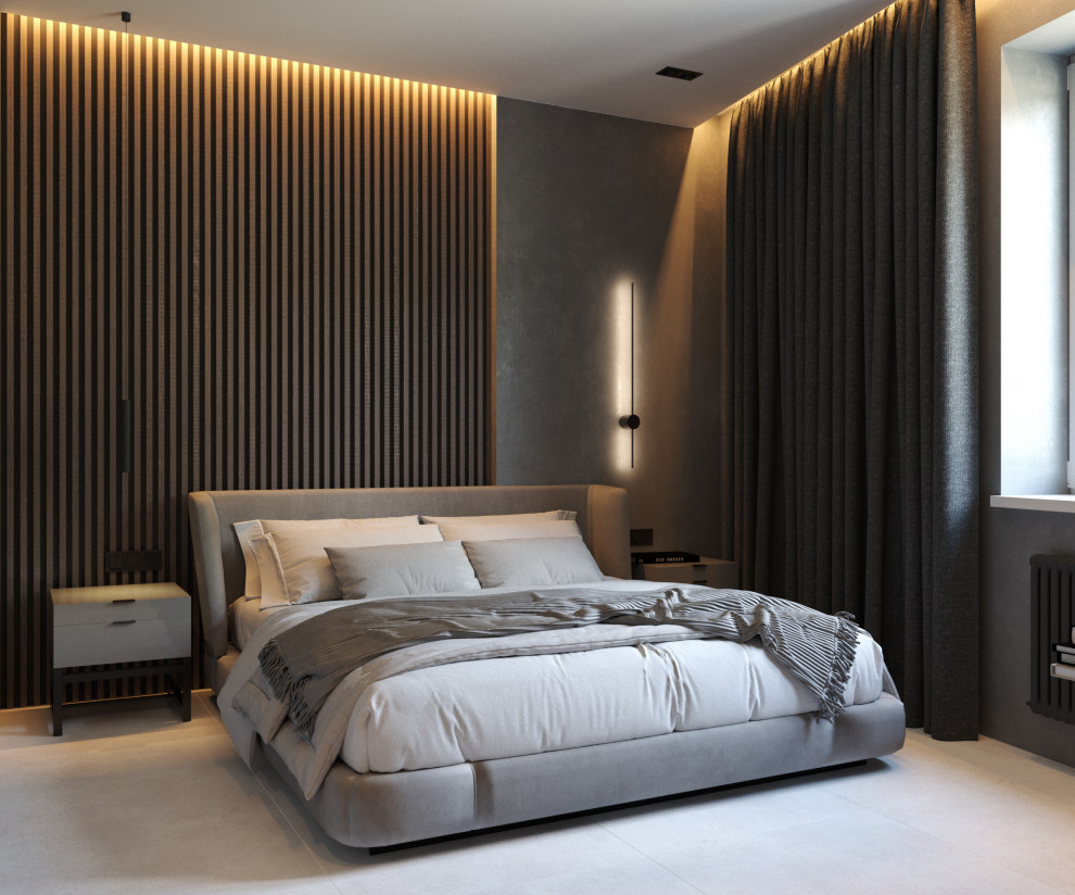 Современная квартира с видом на лес