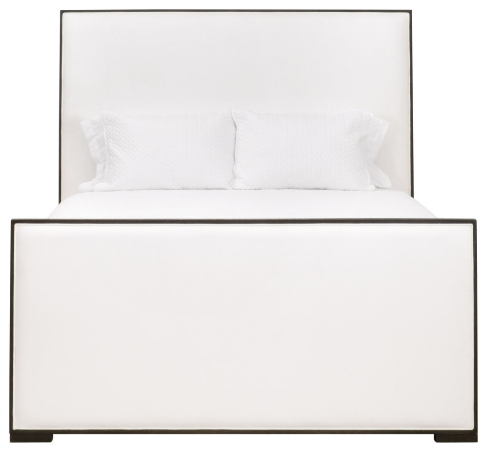 Tailor Queen Bed Transitional Platform Beds by Sideboards and