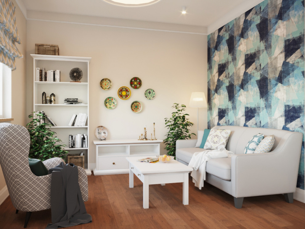 Коттедж в светлых тонах