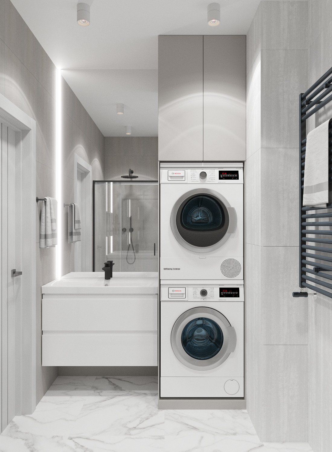 Дизайн-проект частного дома в стиле неоклассика