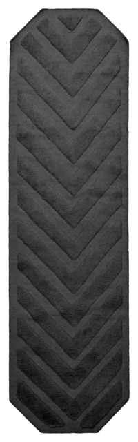 Path Runner Rug, Stone Grey, 265x75 cm