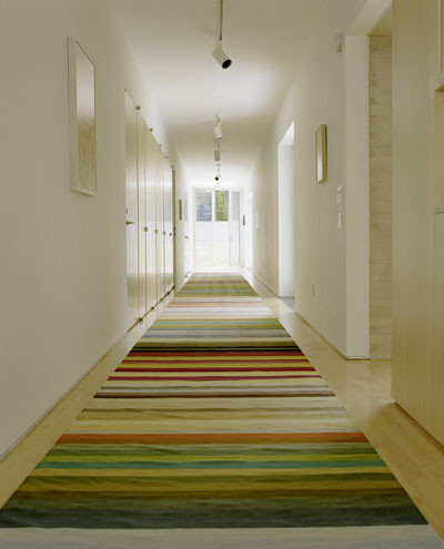 Photo of a modern hallway in Los Angeles.