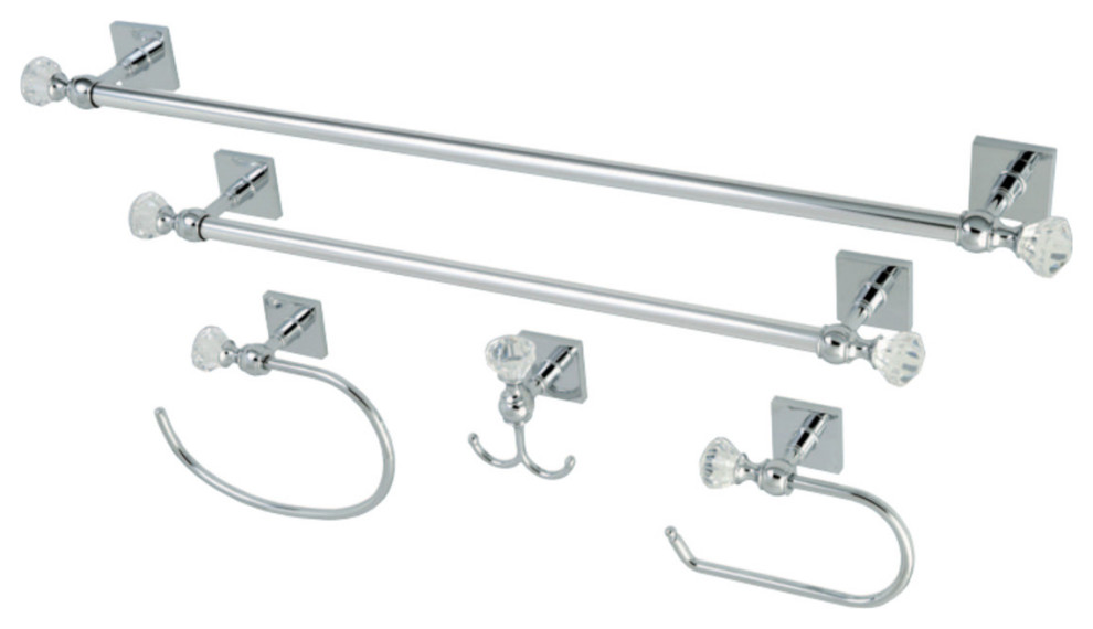 Kingston Brass 18" and 24" Towel Bar Bathroom Accessory Set
