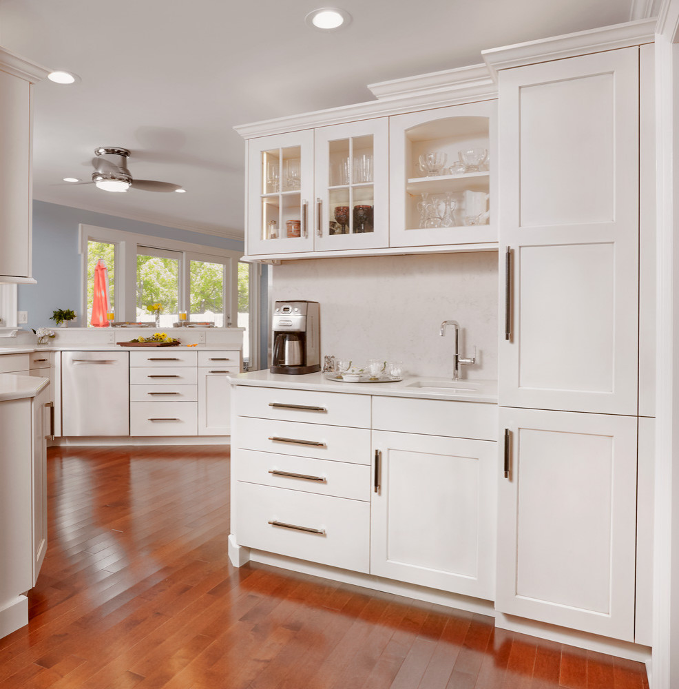 White & Bright Kitchen Remodel Dillsburg, PA