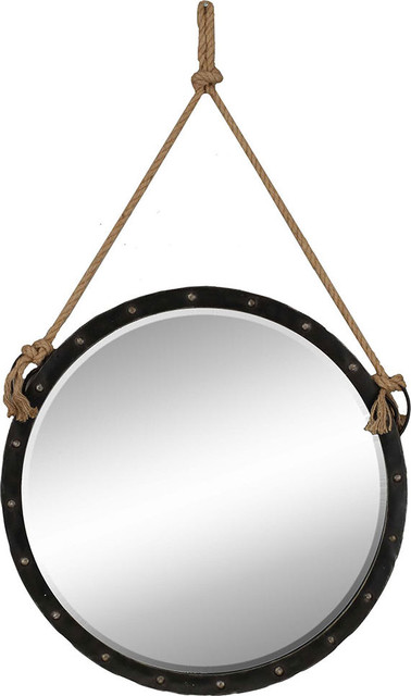 Nautical Wall Mirror nautical mirror - beach style - wall mirrors -hedgeapple Nautical Wall Mirror nautical mirror - beach style - wall mirrors -hedgeapple