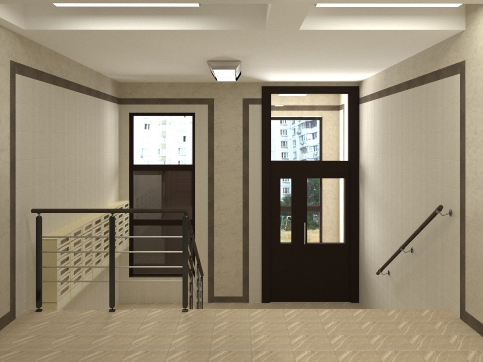 Визуализации подъезда в Печатниках