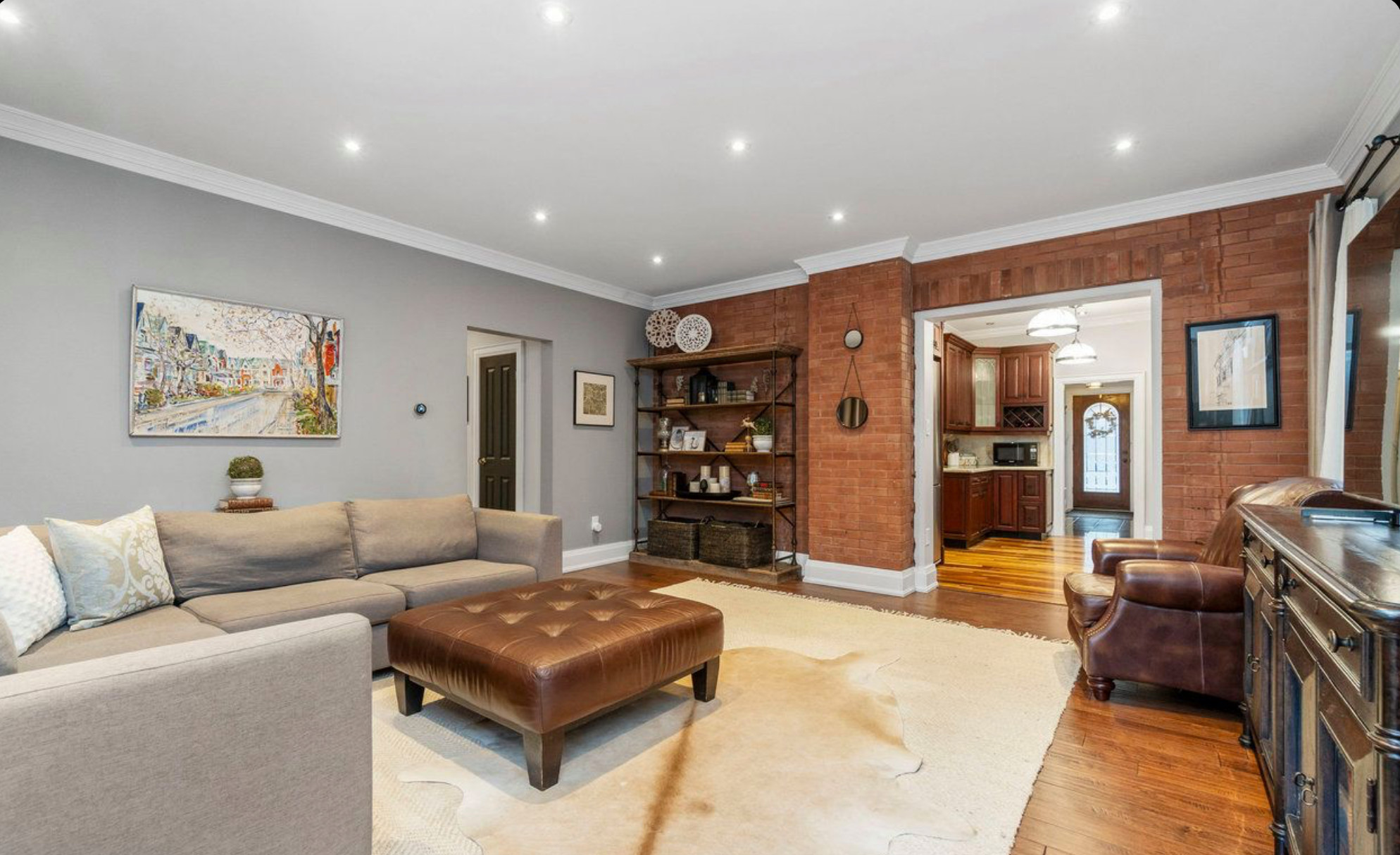 Rear family room addition