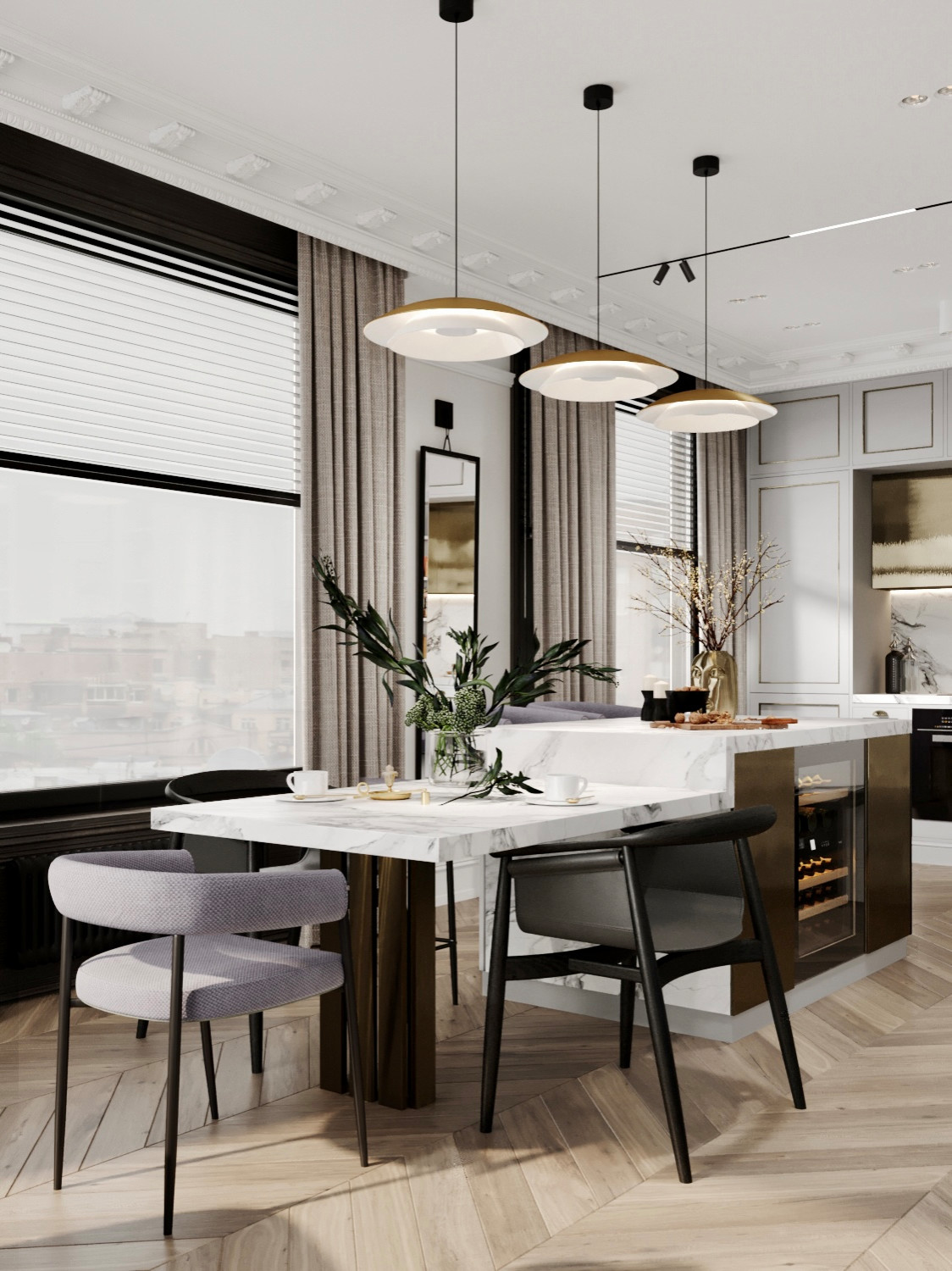 Квартира для сына дизайнера с отличным вкусом