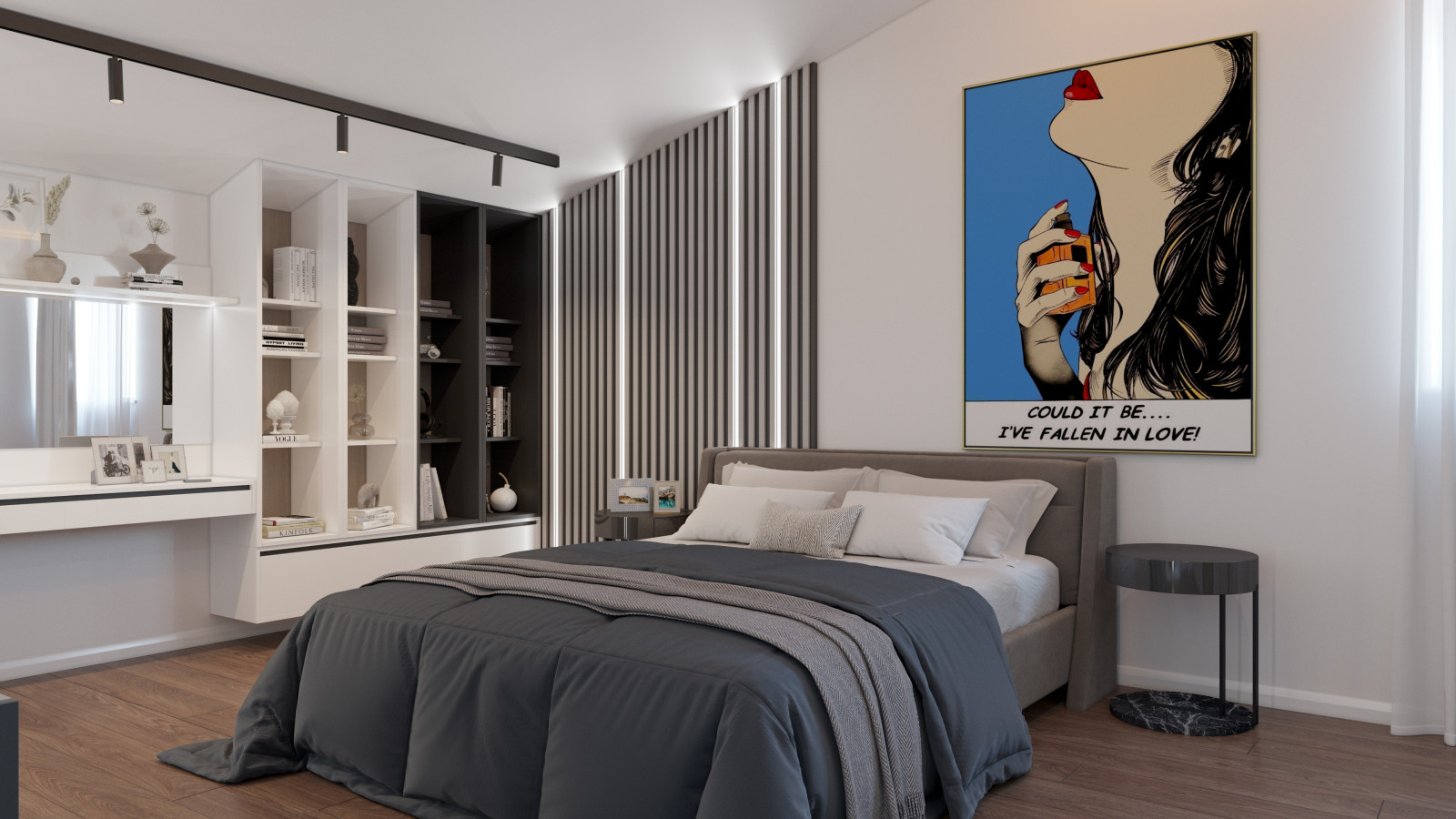 Дизайн мансардного этажа