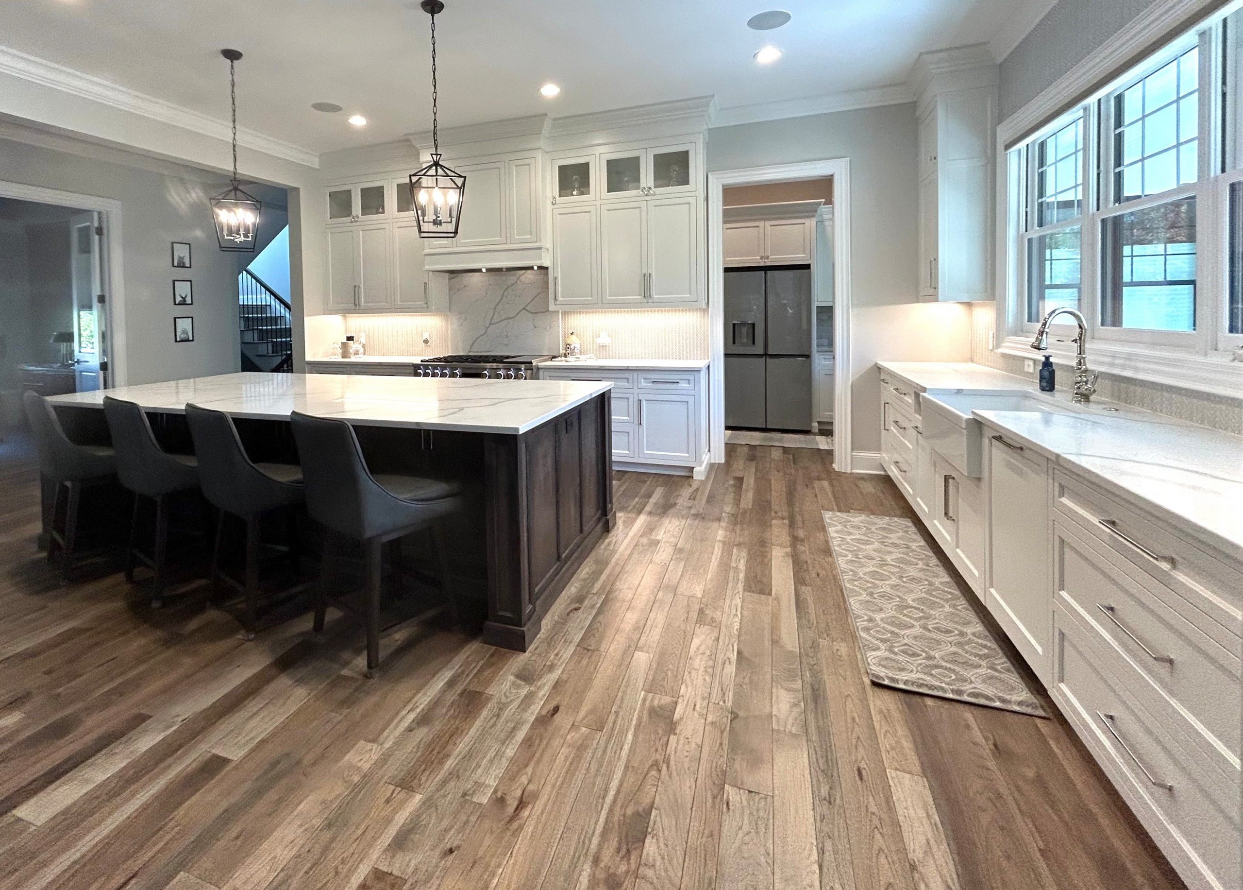 Guzzo and Garner custom flooring