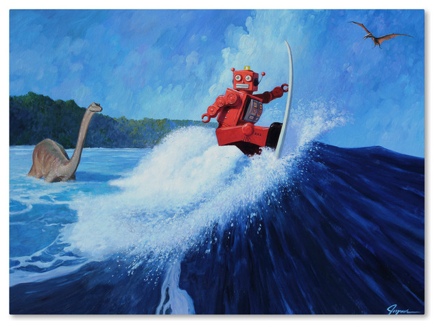 'Surfs Up' Canvas Art by Eric Joyner