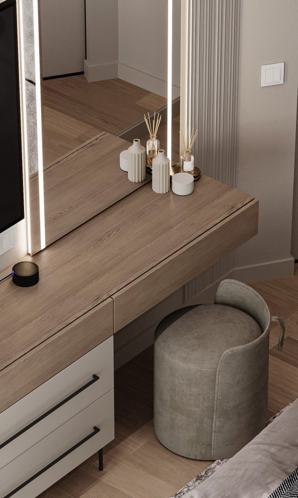 Интерьер квартиры в ЖК "Метрополия"