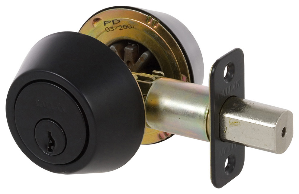 Double Cylinder Deadbolt, Traditional Door Locks by Delaney Hardware