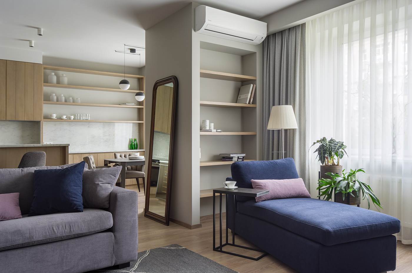 квартира с одной спальней Москва