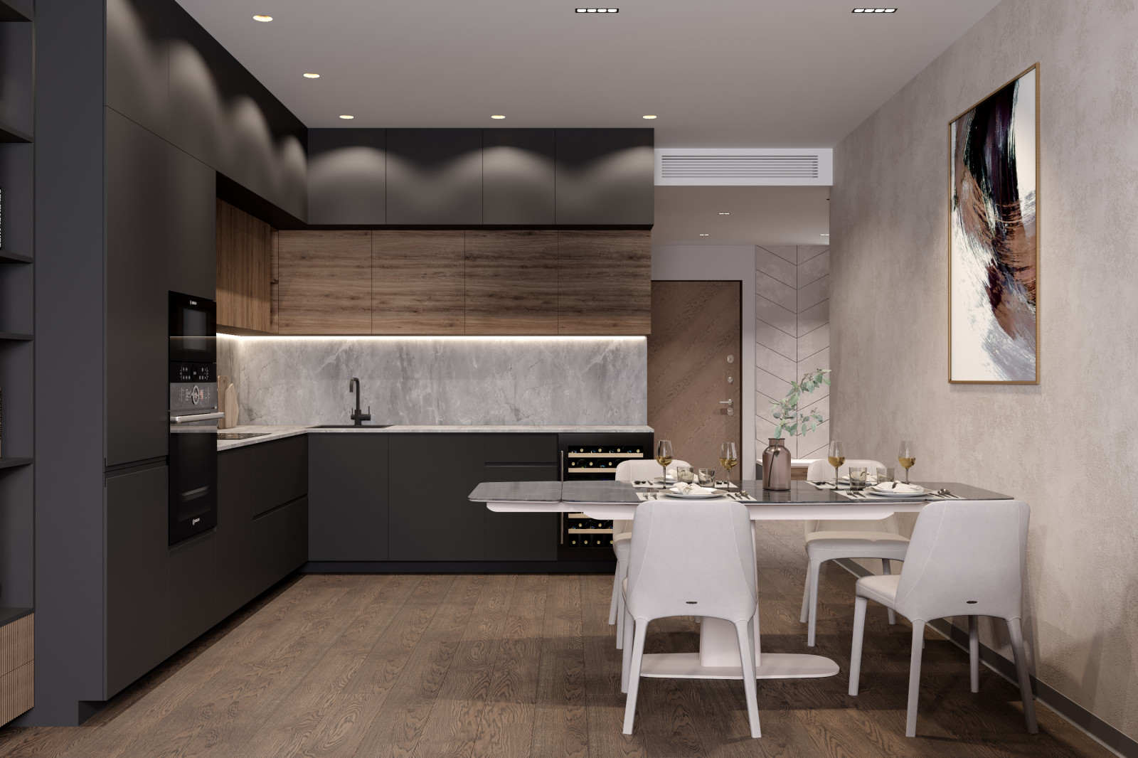 Квартира 150 кв.м. в ЖК PRIZMA