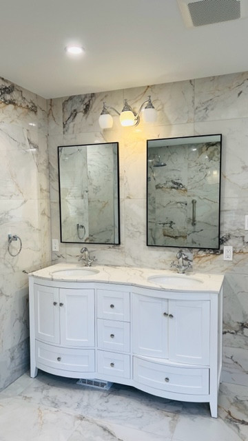 Ensuite Complete Remodelling - Mississauga - Septmber 2023