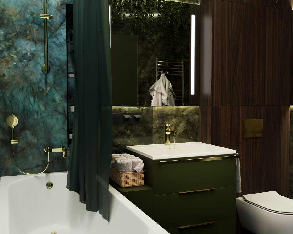 HÉ 210 // ЖК Серебряный фонтан, Москва, 91 м²